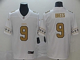 Nike Saints 9 Drew Brees White 2019 New Vapor Untouchable Limited Jersey,baseball caps,new era cap wholesale,wholesale hats